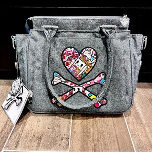 NWT Jujube Tokidoki shoulder bag Be sassy tweed tokipops